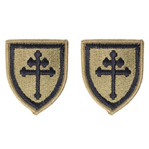 Army Patch: 79th USAR Sustainment Support Command, embroidered on OCP