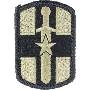 Army Patch: 807th Medical Brigade, embroidered on OCP