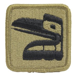 Army Patch: 81st Infantry Brigade, embroidered on OCP