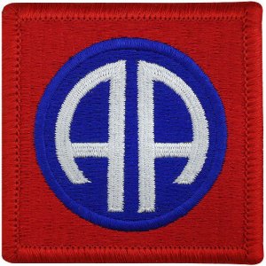Army Patch: 82nd Airborne Division, color