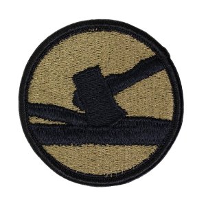 Army Patch: 84th Infantry Division Training, embroidered on OCP