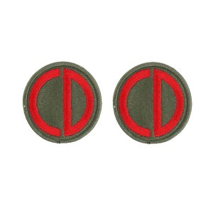 Army Patch: 85th Support Command with hook closure, color