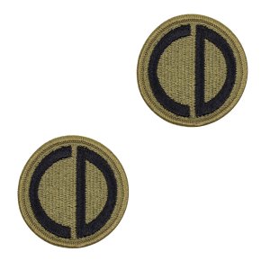 Army Patch: 85th US Reserve Support Command, embroidered on OCP