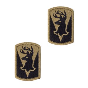 Army Patch: 86th Infantry Brigade Combat Team, embroidered on OCP