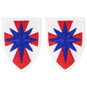 Army Patch: 8th Sustainment Command, color