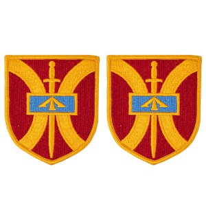Army Patch: 916th Support Brigade, Full Color embroidery