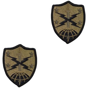 Army Patch: 91st Cyber Brigade, embroidered on OCP