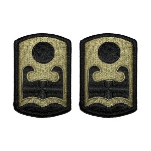 Army Patch: 92nd Military Police Brigade, embroidered on OCP