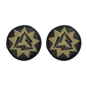 Army Patch: 93rd Signal Brigade, embroidered on OCP