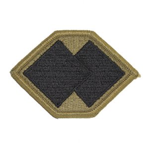 Army Patch: 96th Sustainment Brigade, embroidered on OCP