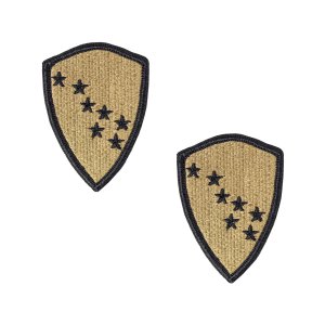 Army Patch: Alaska National Guard, embroidered on OCP