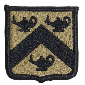 Army Patch: Command and General Staff College, embroidered on OCP