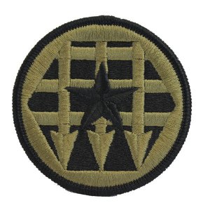 Army Patch: Corrections Command, embroidered on OCP