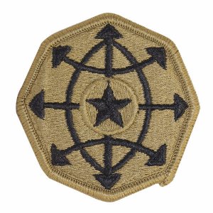 Army Patch: Criminal Investigation Command, embroidered on OCP
