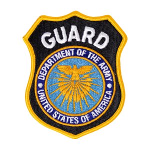 Army Patch: Department of the Guard, color