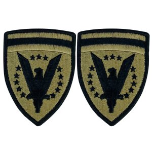 Army Patch: Element US European Command, embroidered on OCP