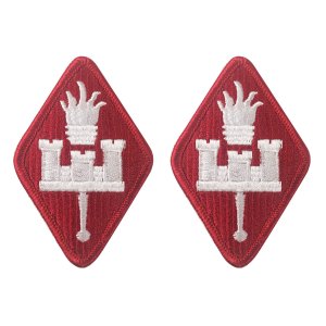 Army Patch: Engineer Training School, Full Color embroidery