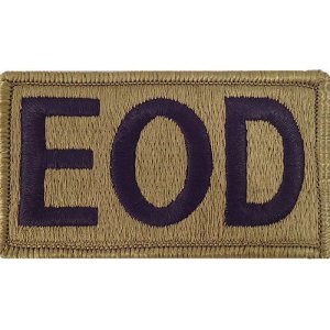 Army Patch: Explosive Ordnance Disposal, embroidered on OCP
