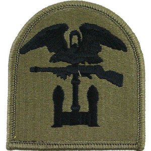 Army Patch: First Engineer Brigade, embroidered on OCP
