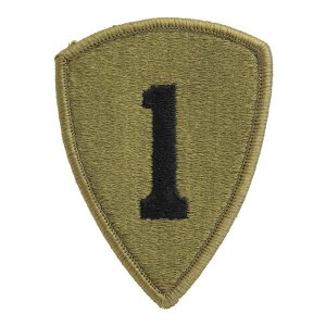 Army Patch: First Personnel Command, embroidered on OCP