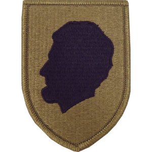 Army Patch: Illinois National Guard, embroidered on OCP
