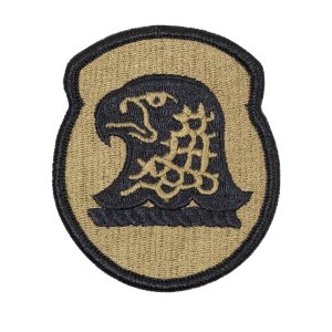 Army Patch: Iowa National Guard, embroidered on OCP