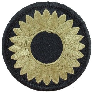 Army Patch: Kansas National Guard, embroidered on OCP
