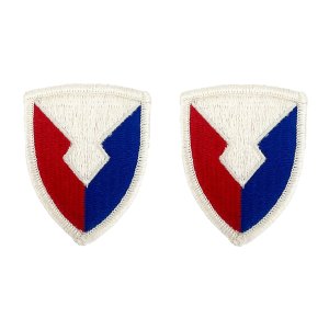 Army Patch: Materiel Command, color with Hook Closure