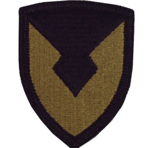 Army Patch: Materiel Command, OCP with hook