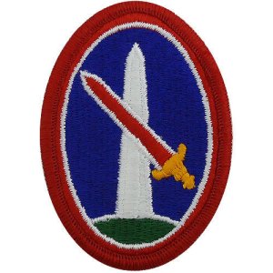 Army Patch: Military District of Washington, color