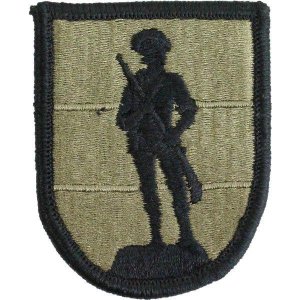 Army Patch: National Guard School, embroidered on OCP