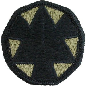 Army Patch: National Training Center, embroidered on OCP