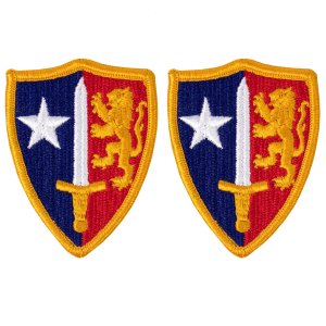 Army Patch: North Atlantic Treaty Organization (NATO), Full Color embroidery