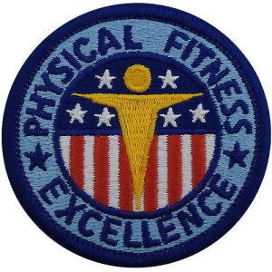 Army Patch: Physical Fitness, color