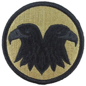 Army Patch: Reserve Command, embroidered on OCP