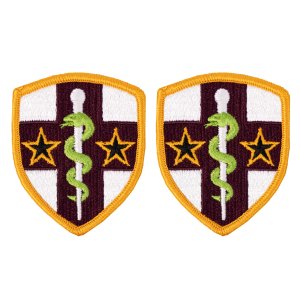 Army Patch: Reserve Medical Command, Full Color embroidery
