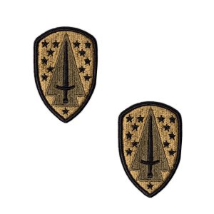 Army Patch: Security Force Assistance Brigade, embroidered on OCP