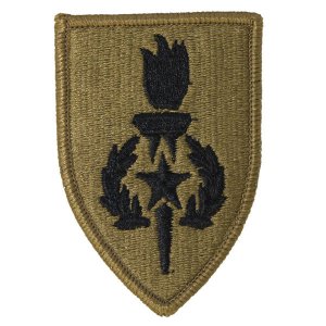 Army Patch: Sergeant Major Academy, embroidered on OCP