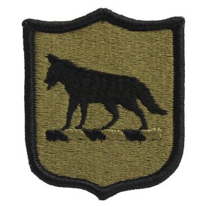 Army Patch: South Dakota National Guard, embroidered on OCP