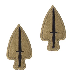 Army Patch: Special Operations Command, embroidered on OCP