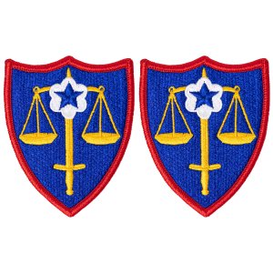Army Patch: Trial Defense Service, color