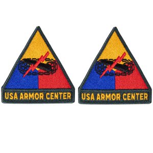 Army Patch: US Armor Center, color