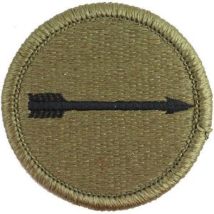 Army Patch: US Asymmetric Warfare Group, embroidered on OCP