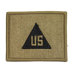 Army Patch: US Civilian In The Field, embroidered on OCP
