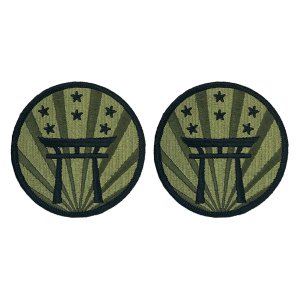 Army Patch: US Element Japan, embroidered on OCP