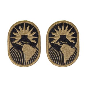 Army Patch: US Element US Southern Command, embroidered on OCP
