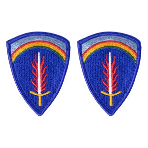 Army Patch: US Europe, Full Color embroidery