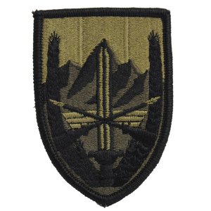 Army Patch: US Forces Afghanistan, embroidered on OCP