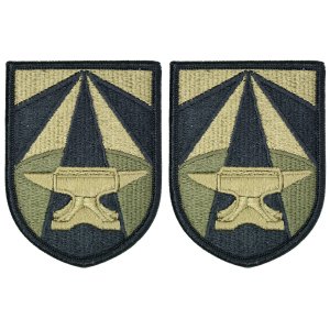 Army Patch: US Futures Command, embroidered on OCP