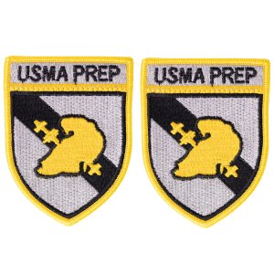 Army Patch: US Military Academy with USMA PREP Tab, color